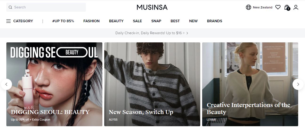 Musinsa Proxy Shopping