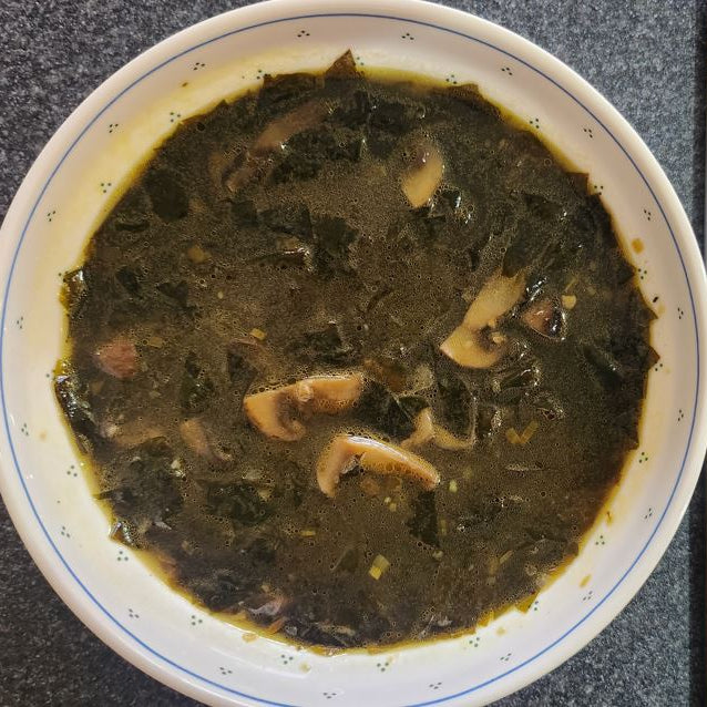 Vegan Mushroom Seaweed Soup Recipe | Korean Miyeokguk