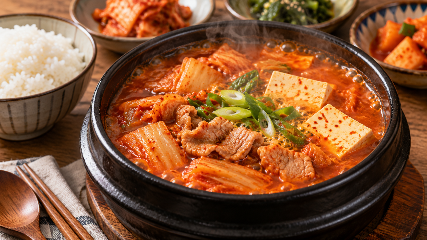 Easy Kimchi Jjigae Recipe – Authentic Korean Kimchi Stew at Home