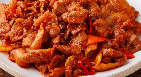 Spicy Stir-Fried Pork Belly (Jeyuk Bokkeum)