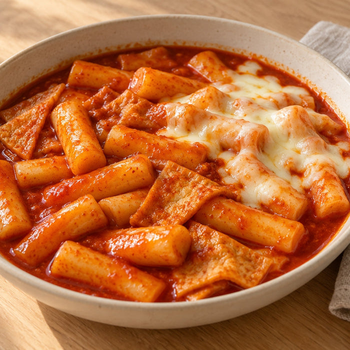 Easy Tteokbokki Recipe NZ: Korean Rice Cakes with Optional Cheese