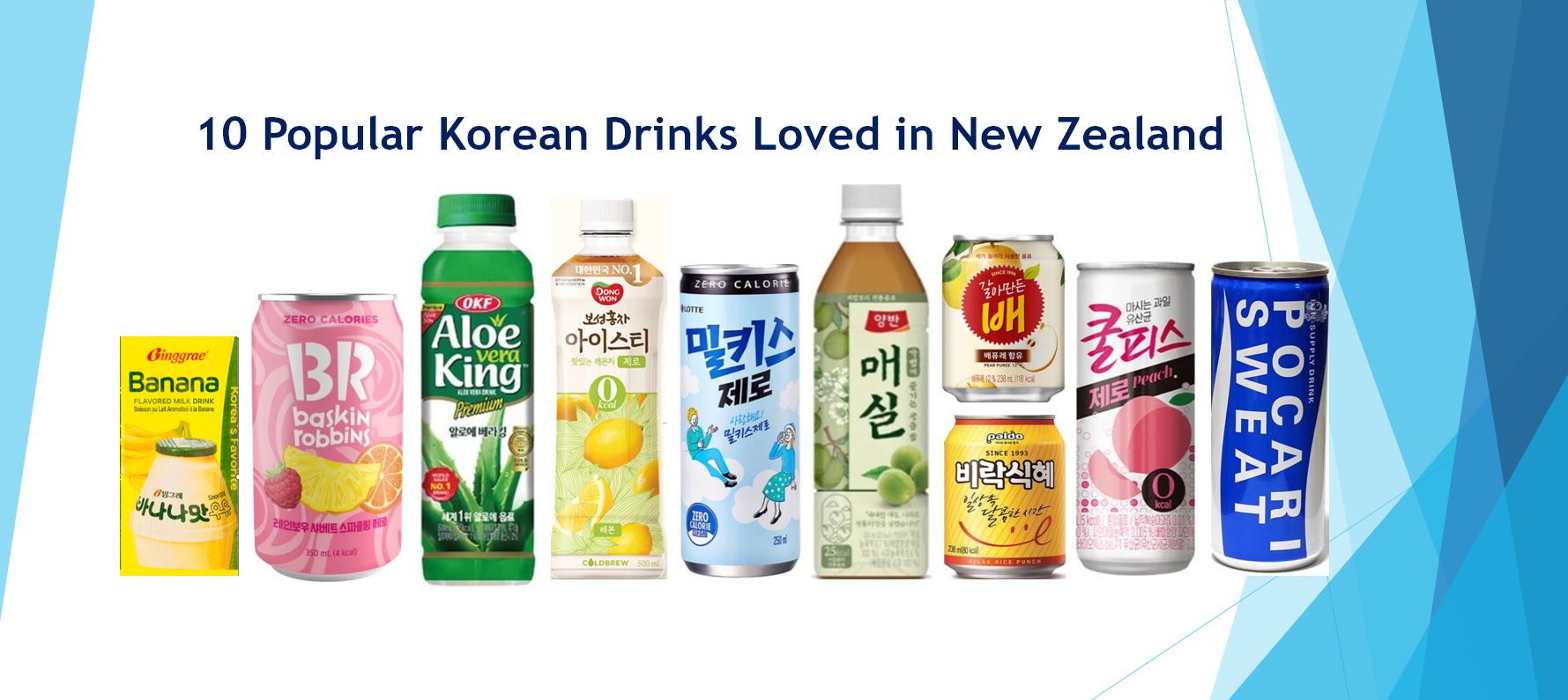 10 Popular Korean Drinks Loved in New Zealand