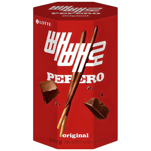 롯데 빼빼로 벌크 시리즈 (아몬드 132g / 오리지널 초콜릿 180g / 크런키 140g)