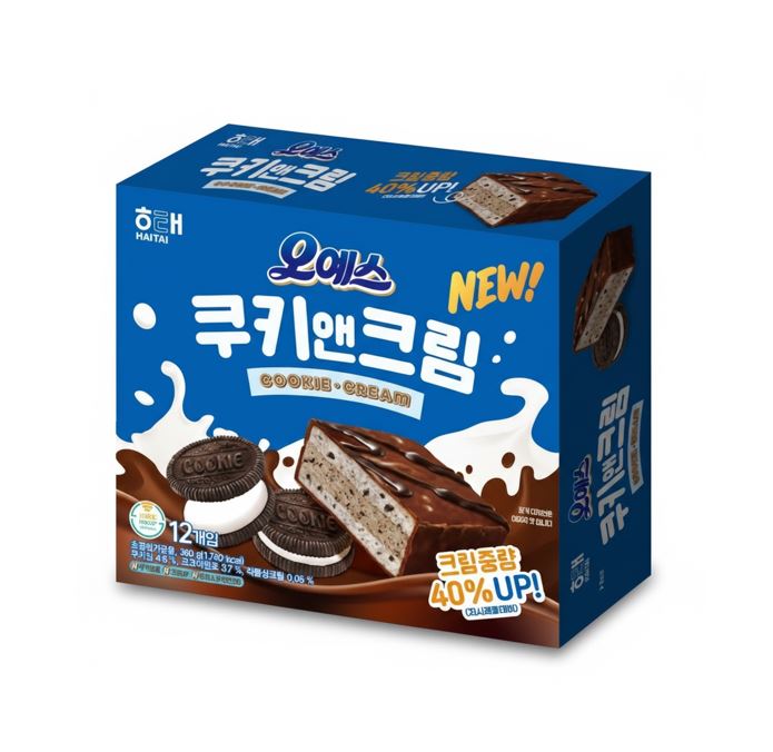 해태 오예스 쿠키앤크림 360g