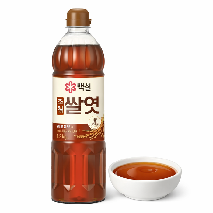 CJ 백설 쌀엿 1.2kg