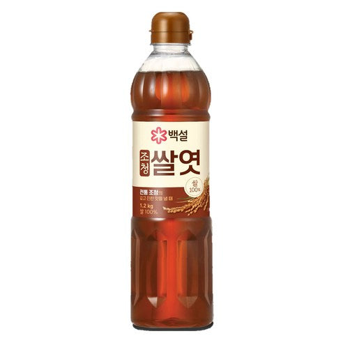 CJ 전통 한국 쌀 시럽 700g / 1.2kg – 요리, 유약 및 한국 요리법을 위한 천연 감미료