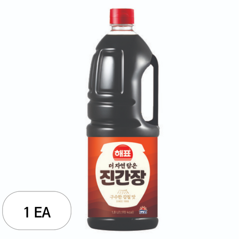Haepyo Jin Soy Sauce 840ml / 1.8L