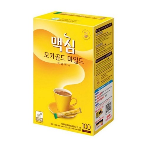 Dongsuh Maxim Mocha Gold Coffee Mix 20 Sticks / 100 Sticks