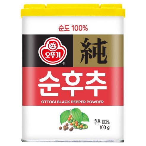 Ottogi Pure Black Pepper Powder 20g / 100g