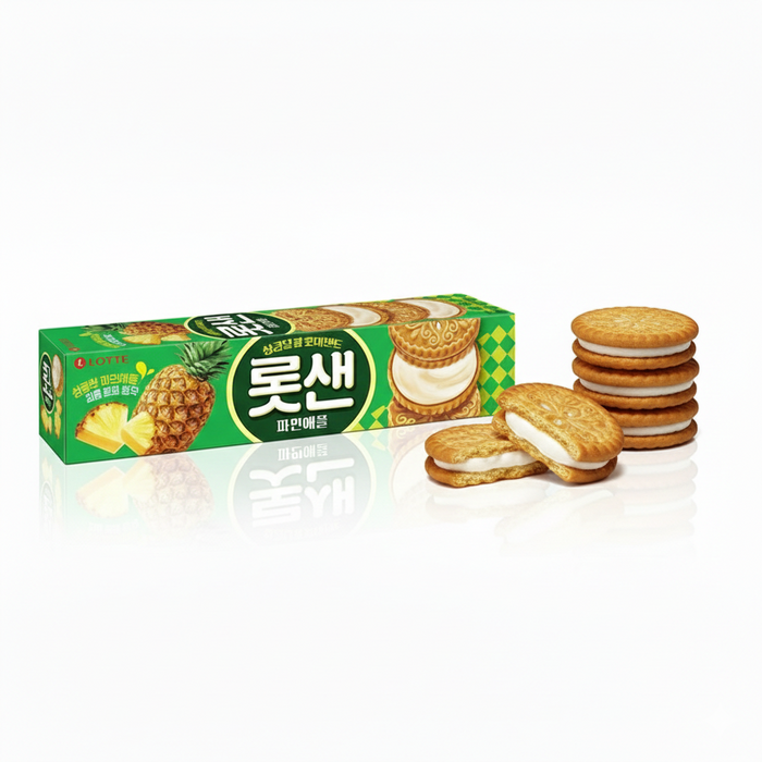 LOTTE Sand Original Cream Biscuit Korean Sandwich Cookie 105g / 315g