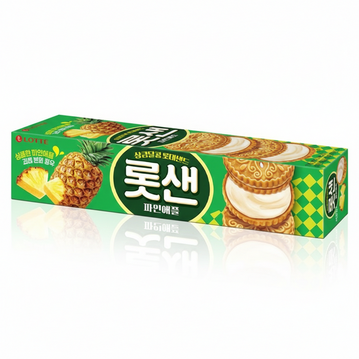 LOTTE Sand Original Cream Biscuit Korean Sandwich Cookie 105g / 315g