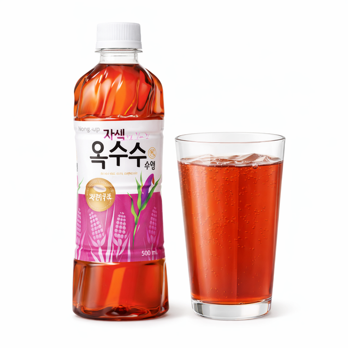 웅진 옥수수수염차 자색 500ml