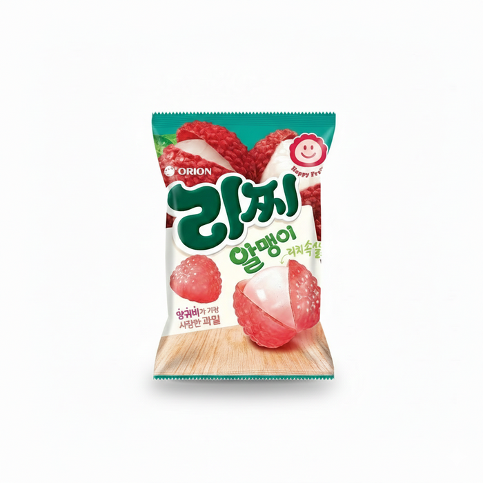 오리온 알맹이 리찌 67g 젤리
