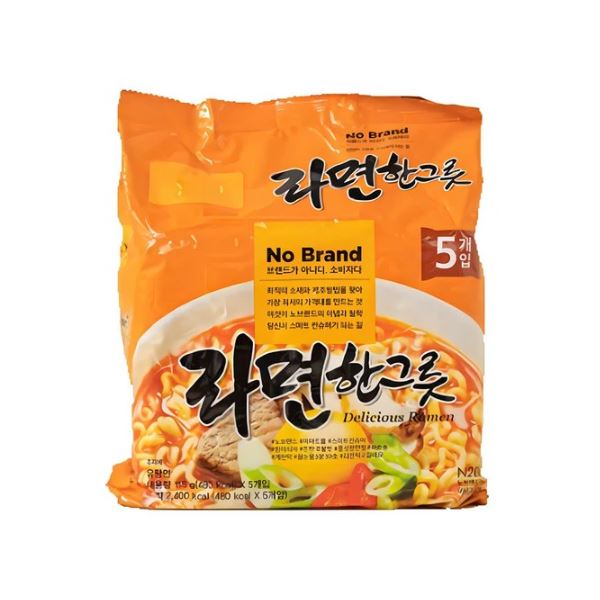 无牌 一碗拉面 清淡味 115g × 5包 (575g)