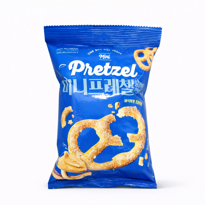 NoBrand Mini Pretzel Peanut Butter Squid Flavor Snack 95g