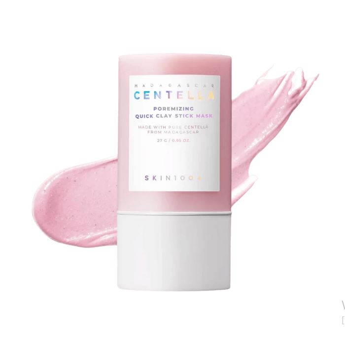 SKIN1004 센텔라 함유 모공 조임 클레이 스틱 마스크 - 지성 피부용 퀵 워시오프 머드팩