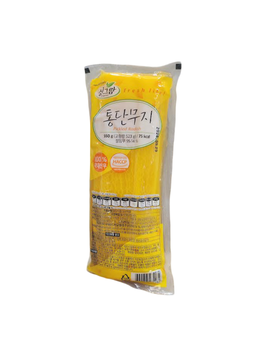 清新林 整根腌萝卜（栀子色素） 550g