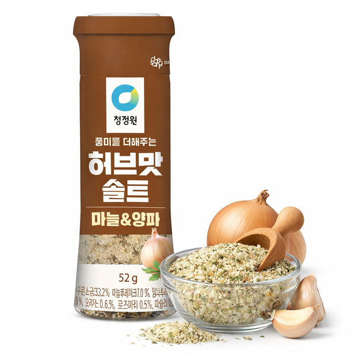 清净园 香草味盐 大蒜洋葱 52g