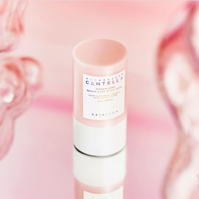 SKIN1004 센텔라 함유 모공 조임 클레이 스틱 마스크 - 지성 피부용 퀵 워시오프 머드팩