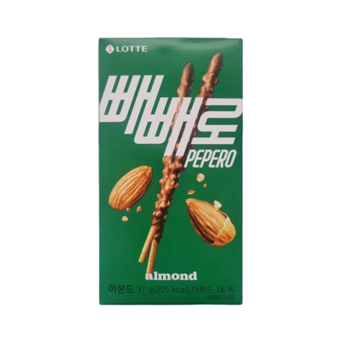 乐天 杏仁巧克力棒饼干 32g