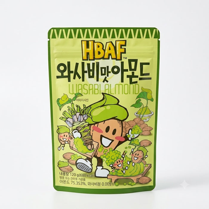 HBAF 바프 와사비맛 아몬드 120g