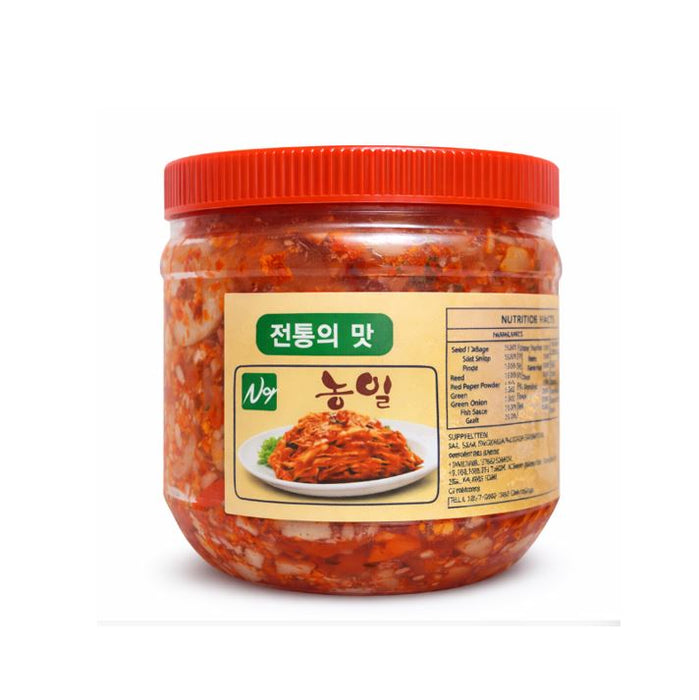 农一 传统风味 切片韩式泡菜 1kg