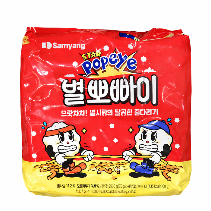 삼양 별뽀빠이 멀티 72g×4