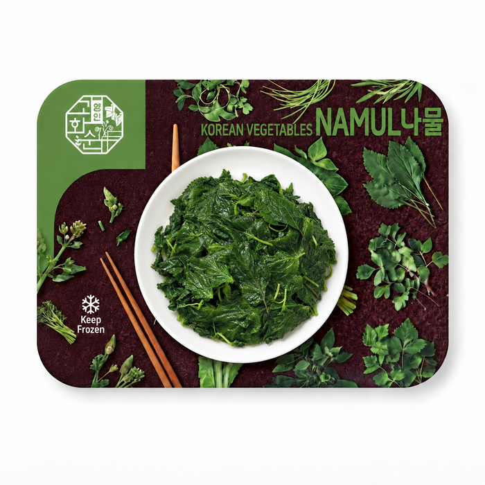HANEUL NONGGA Frozen Blanched Perilla Leaves 250g – Korean Kkaennip Namul