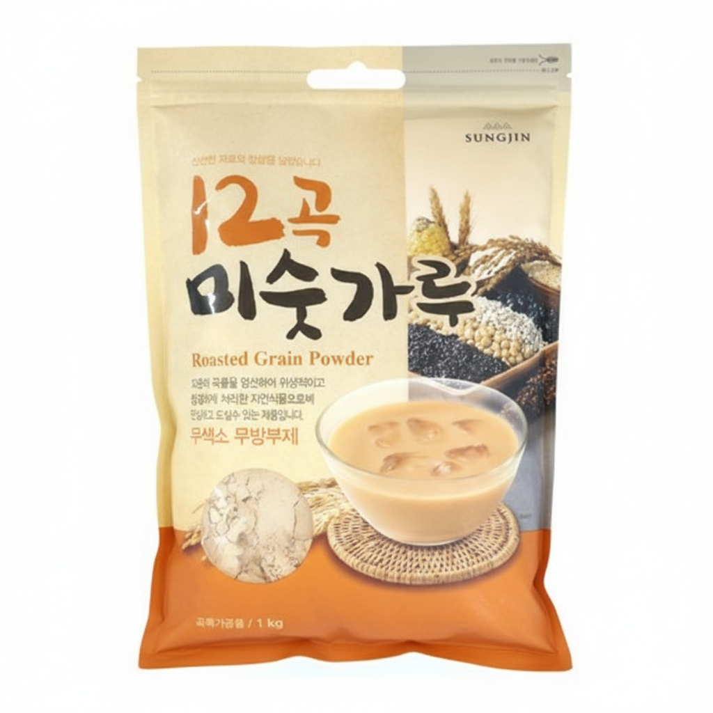 SUNGJIN 12-Grain Roasted Grain Powder Misutgaru 1kg – Korean Mixed Gra ...