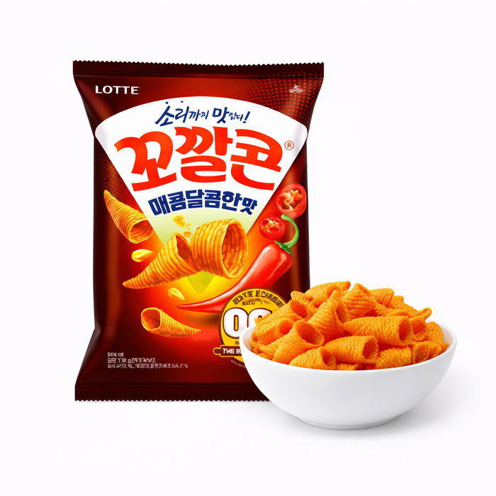 롯데 꼬깔콘 매콤달콤 134g
