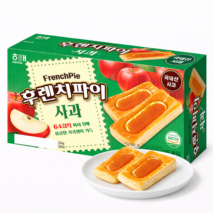 해태 후렌치파이 사과 192g
