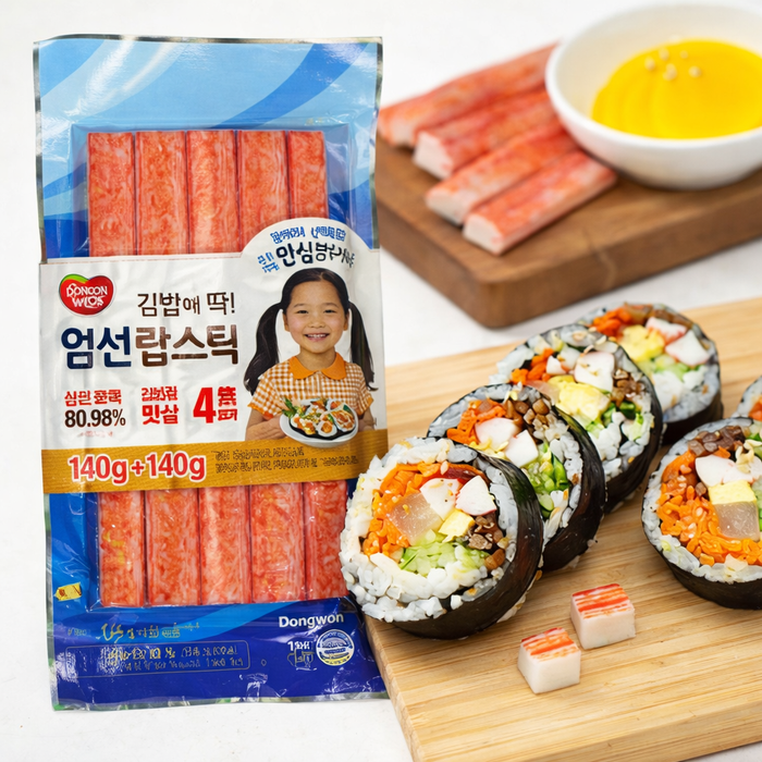 东远 紫菜包饭专用 蟹味棒 140g+140g