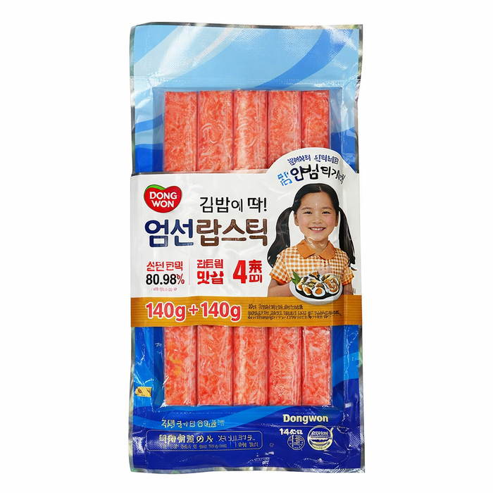 东远 紫菜包饭专用 蟹味棒 140g+140g