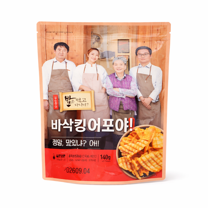 바삭킹 어포튀김 핫칠리 140g