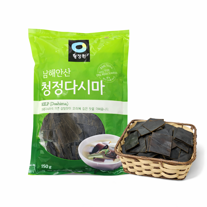 CHUNG JUNG ONE Dried Kelp 150g – Korean Kombu for Soup Stock & Umami Broth