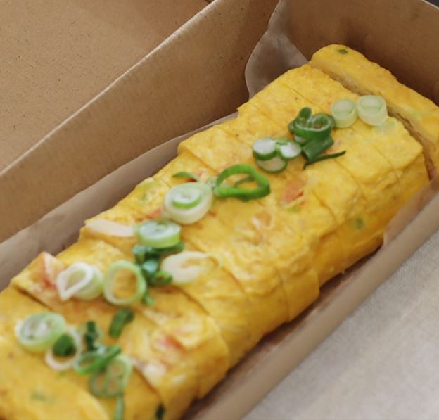 OGANE Rolled Omelette 5~6 eggs - with fresh eggs and vegetables
