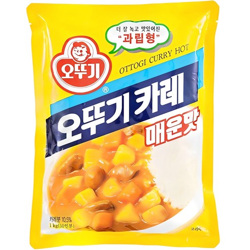오뚜기 카레가루 핫앤스파이시 100g / 1kg