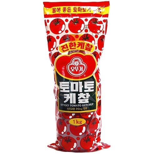 오뚜기 토마토 케첩 500g / 1kg / 3.3kg – 진하고 정통 한국산 토마토 케첩