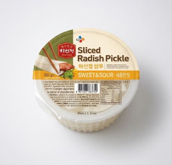 CJ 河鲜亭 韩式包肉萝卜片