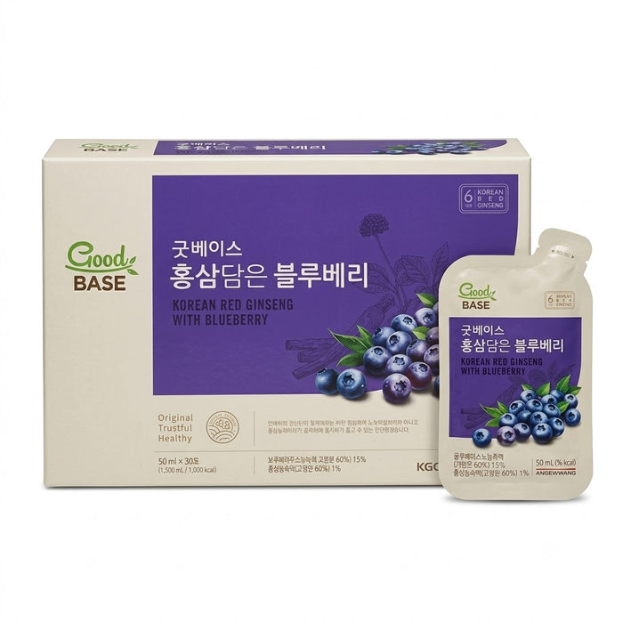 正官庄 GOOD BASE 红参蓝莓饮品 50ml × 30袋