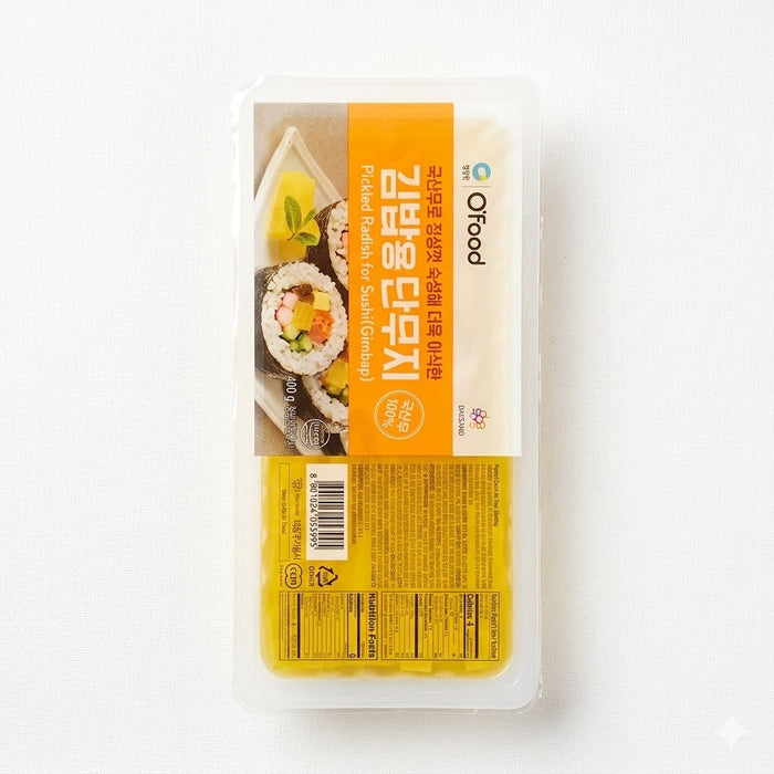 清净园 紫菜包饭专用腌萝卜 400g