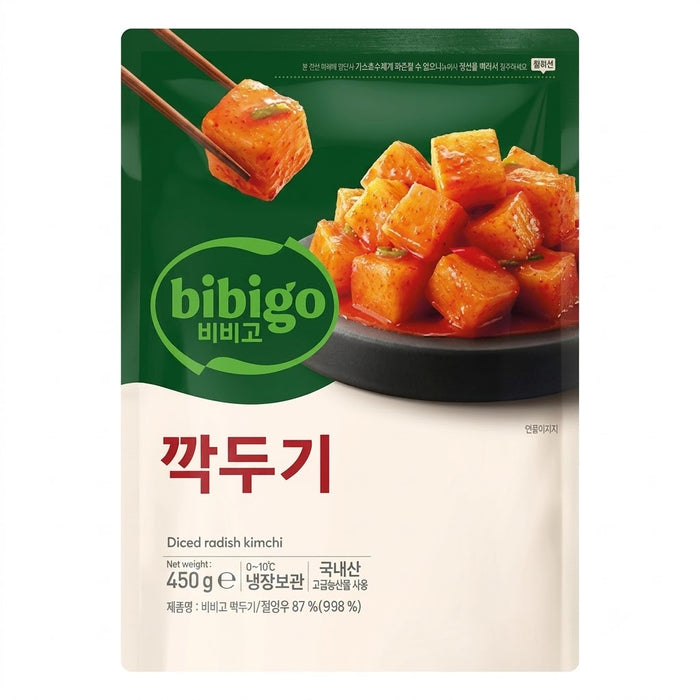 비비고 깍두기 450g