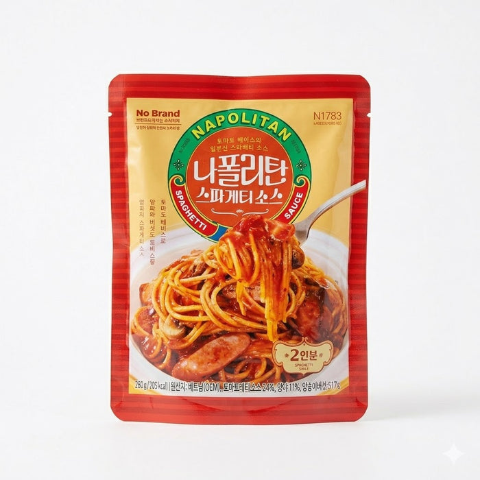 NoBrand Napolitan Spaghetti Pasta Sauce Korean Style Tomato Pasta Sauce 260g