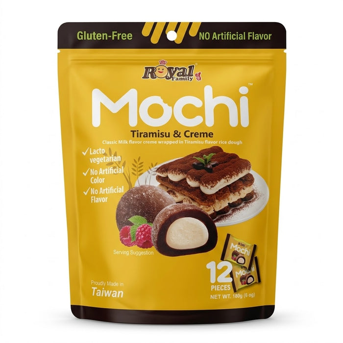 로얄패밀리 티라미수 앤 크림 모찌 180g