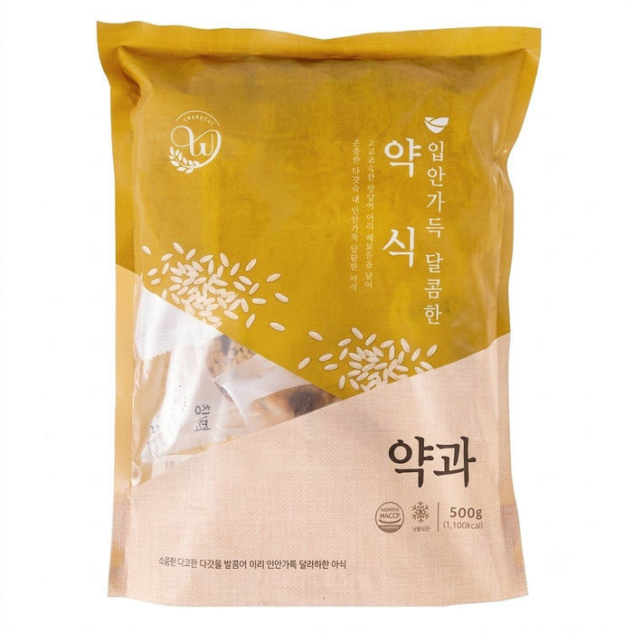 창억떡 입안가득 달콤한 약식 500g (냉동) 개별포장