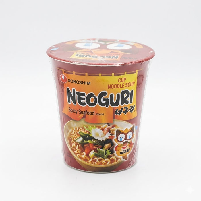 Nongshim Neoguri Udon Bowl Spicy Seafood Noodle Soup 62g