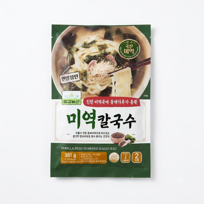 CHILKAB 紫苏籽海带韩式刀切面 381g – 冷藏2人份
