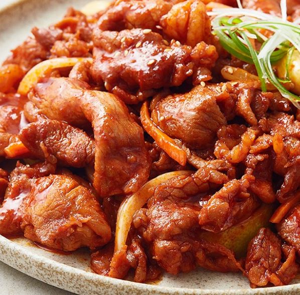OGANE Spicy Stir-Fried Pork 500g / Ready to eat