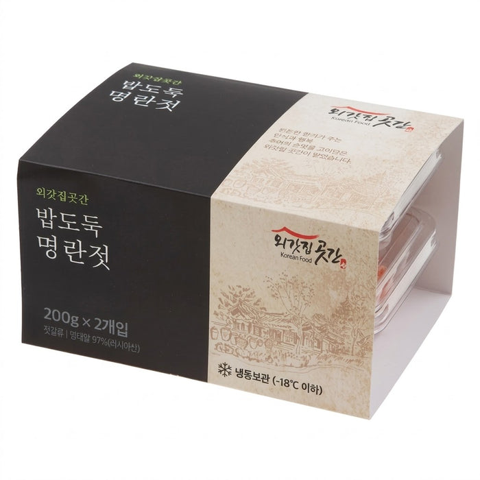 外婆家仓库 明太鱼籽酱 200g × 2盒
