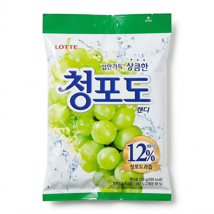 롯데 청포도 캔디 153g